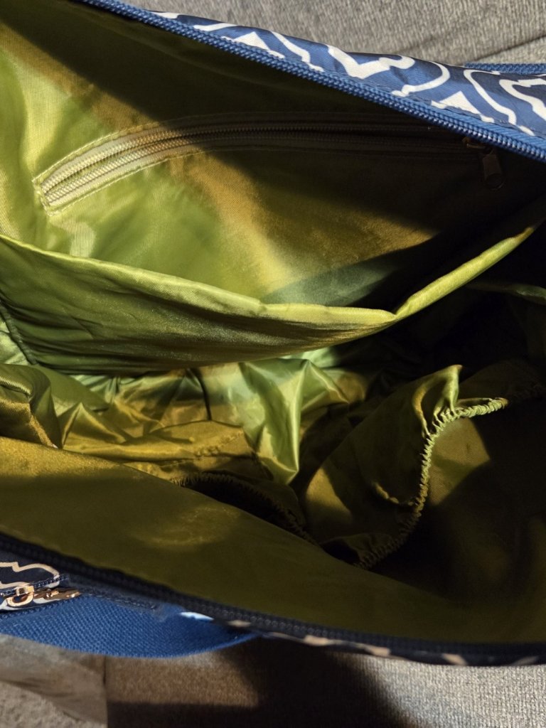 Sarah Wells "Lizzy" Navy Parent Tote & Diaper Bag — image 3 of 4